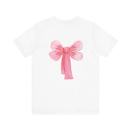 Trendy Bow Graphic Tee - "I See It, I Like It" Unisex Shirt