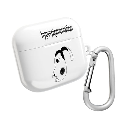 Artistic AirPod Case - Hyperpigmentation Design for Trendsetters