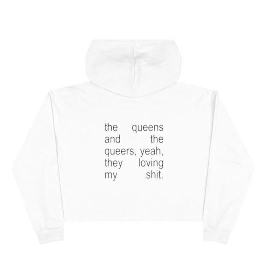 Trending Yummy Lyrics Crop Hoodie !!